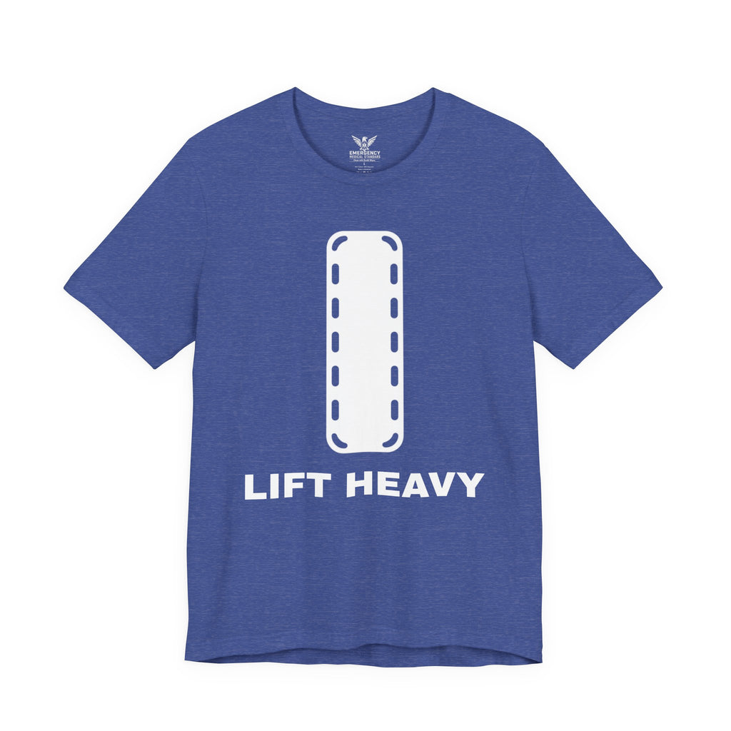 Lift Heavy Backboard - Heather Blue - Softer feel