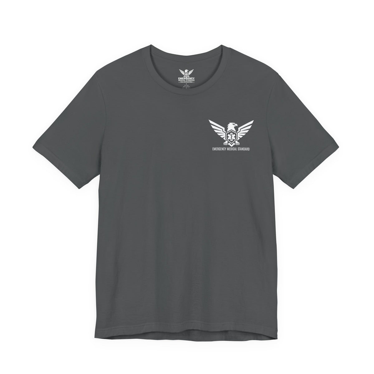 EMS Classic Eagle Tshirt - Asphalt Gray - Softer feel