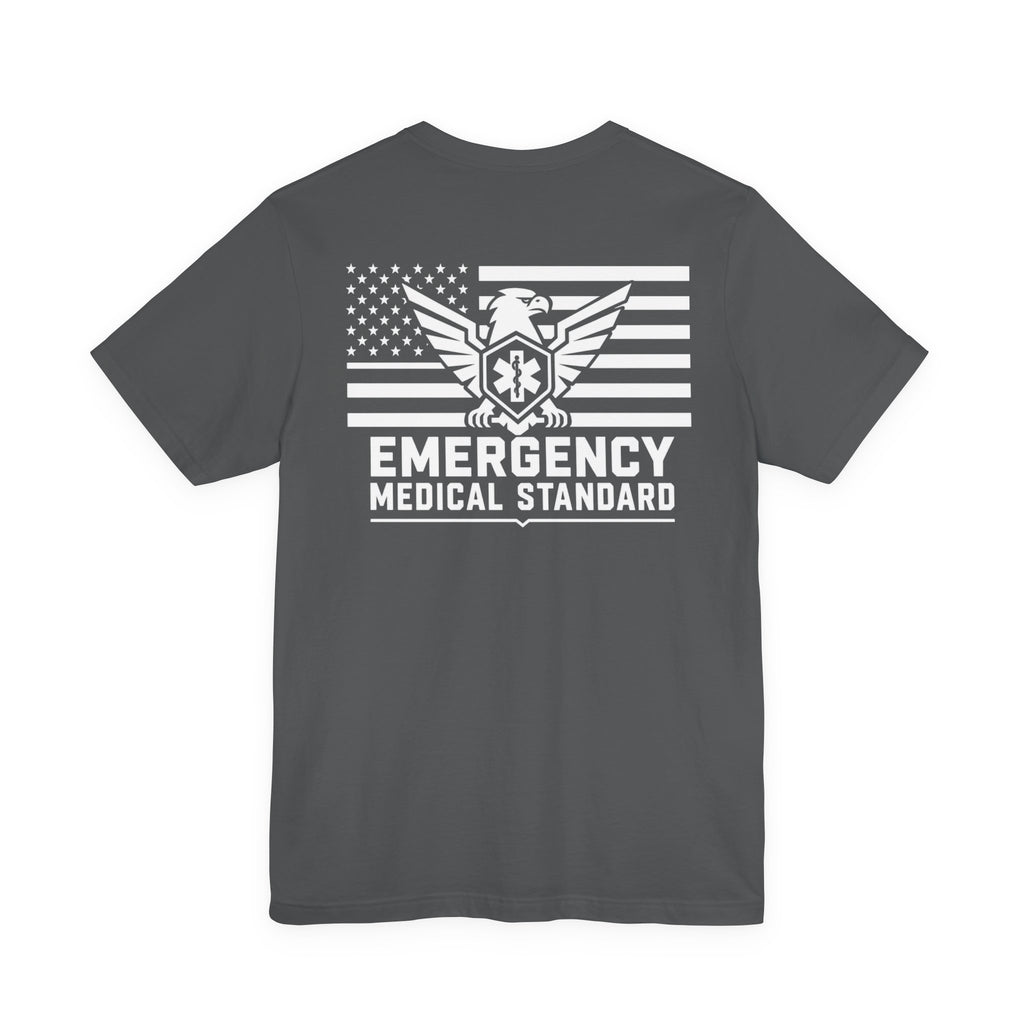 EMS Classic Eagle Tshirt - Asphalt Gray - Softer feel