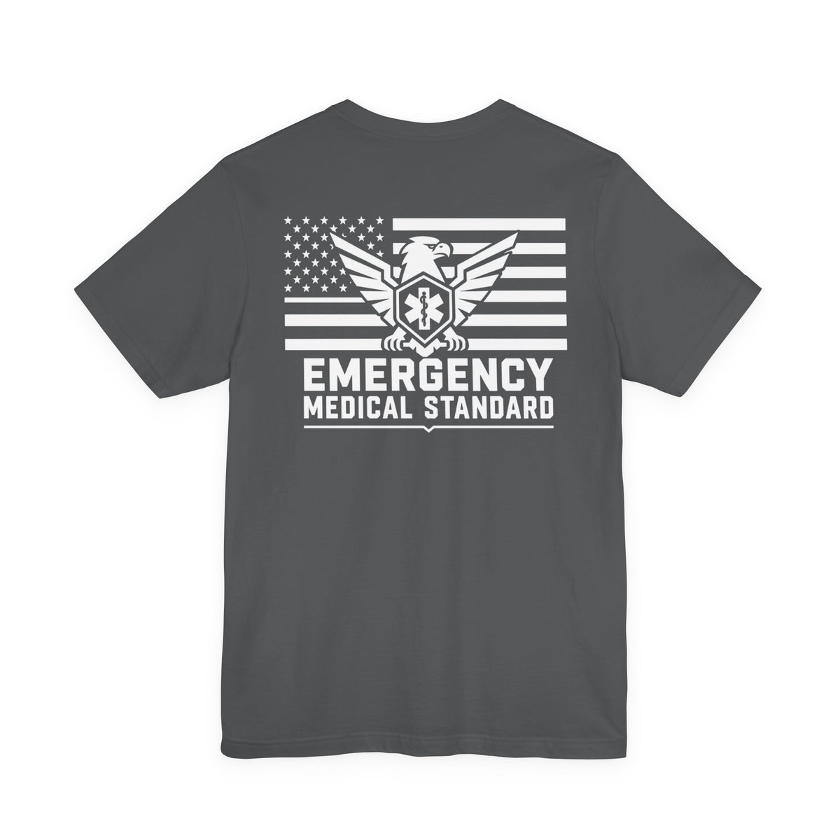 EMS Classic Eagle Tshirt - Asphalt Gray - Softer feel
