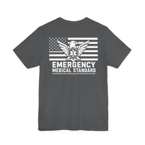 EMS Classic Eagle Tshirt - Asphalt Gray - Softer feel