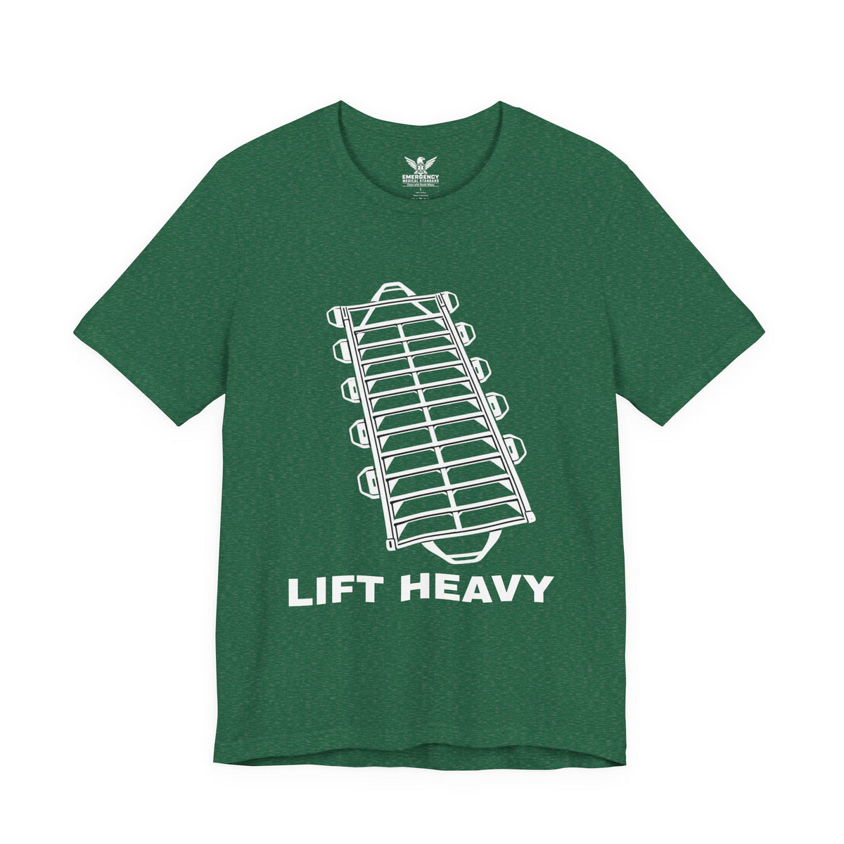 Lift Heavy - Megamover - Heather Kelly Green - Softer feel